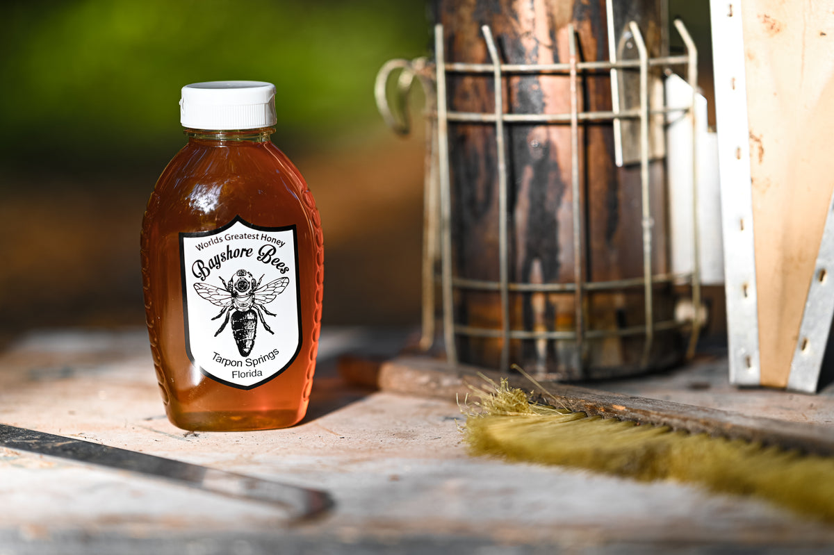 3 Pounds Bayshore Bees Local Raw Tarpon Springs Honey