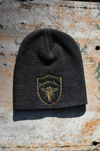 Load image into Gallery viewer, Logo Beanie Grey/Gold