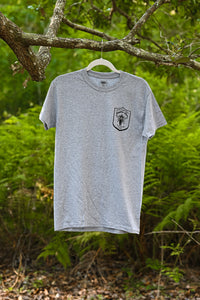 Grey Bayshore Bees Logo Shirt