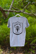 Load image into Gallery viewer, Grey Bayshore Bees Logo Shirt